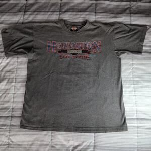 Vintage 1992 Harley Davidson T Shirt XL Single Stitch Holoubek 90s Live To Ride